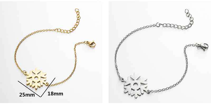 Daily Occasion 201 Stainless Steel Material PVD Coated 18K Gold Real Gold Plated Tree Coconut Tree 201 Stainless Steel Simple Style Waterproof Non Tarnish 201 Stainless Steel Bracelets