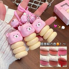 久久日记甜心熊仔唇泥丝绒雾面哑光防水自然显白不拔干不沾杯唇釉