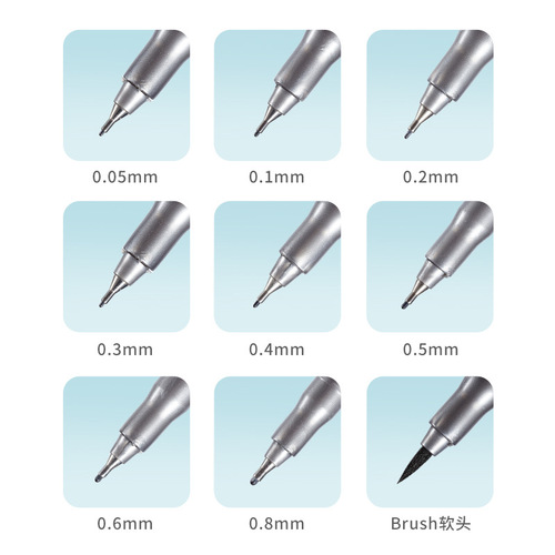 Sanjie Needle Pen, Sanjie Pen for Line Drawing, Engineering Drawing Design Pen, Signing Pen, Anime Costume Design Pen