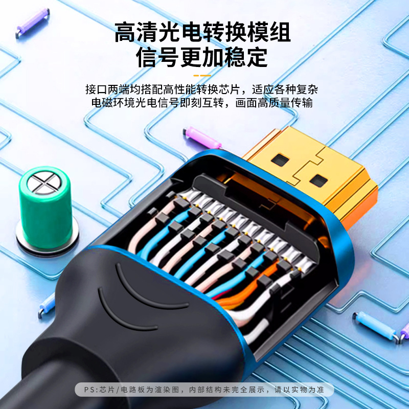 HDMI cable de alta definición conexión 2.0 TV decodificador ordenador portátil monitor 4k120hz alarde 19 1