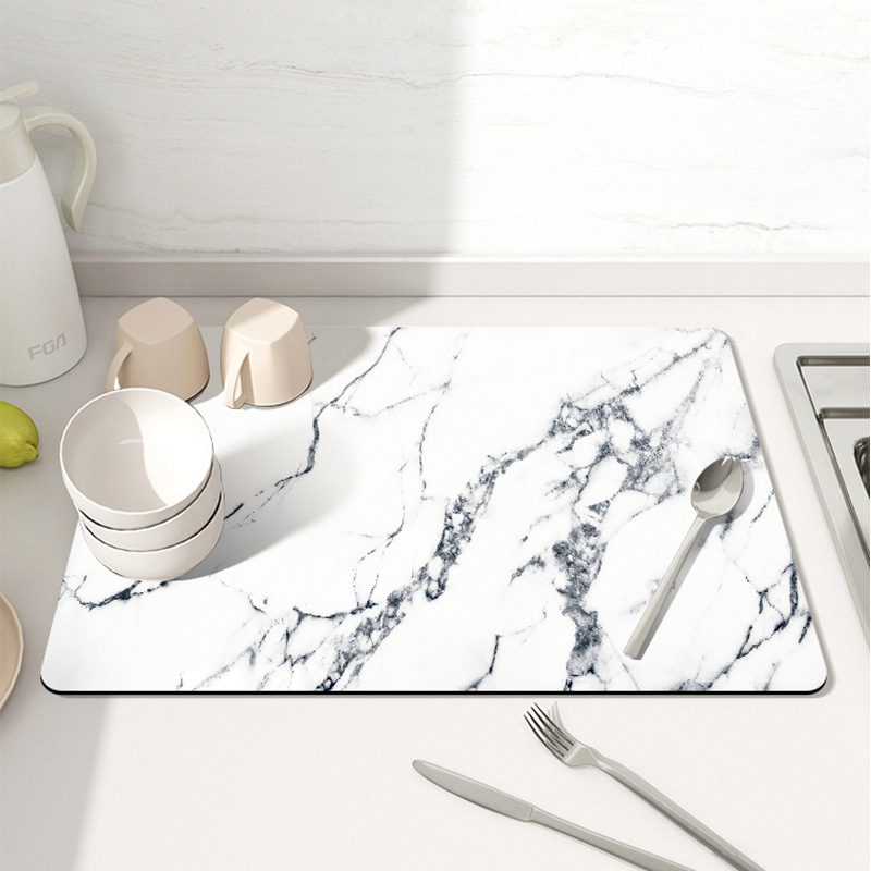 Bar de bar, almohadilla de absorción de barro, almohadilla de mesa, almohadilla de taza, almohadilla de drenaje de cocina, almohadilla de lavabo libre, almohadilla de aislamiento térmico para utensilios de cocina