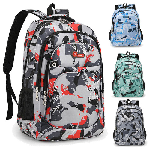 Cross-border foreign trade backpack, trendy student schoolbag, travel backpack, Korean style men's and women's casual fashion computer bag