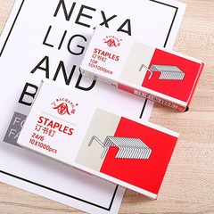 Yuanchang stationery small staplers 10# binding staples office supplies 1000 pieces/box staplers wholesale