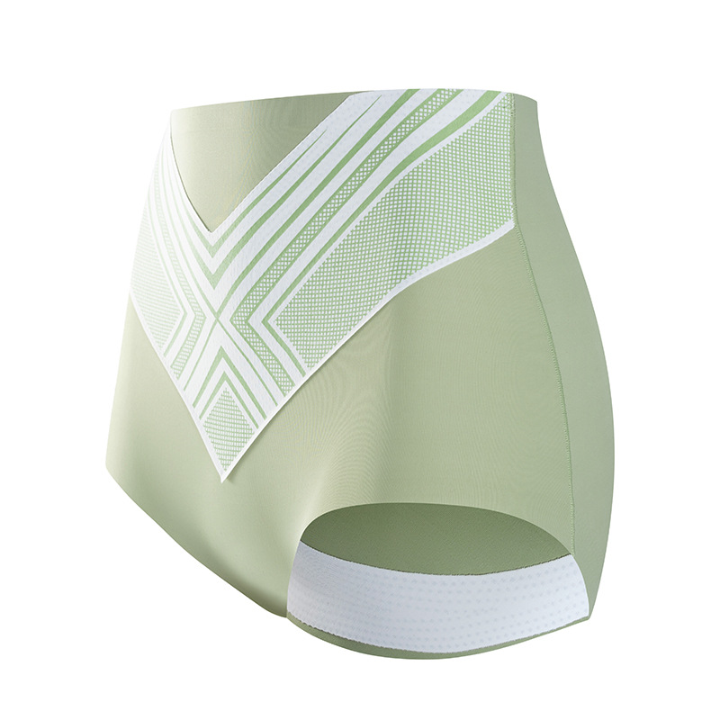 Modelo patentado [7A Líquido Cintura cómica] Ropa interior para esculpir el cuerpo y el abdomen, seda de morera, cuidado de eliminación de ácaros, pantalones de ácido láctico, cintura alta, plástico