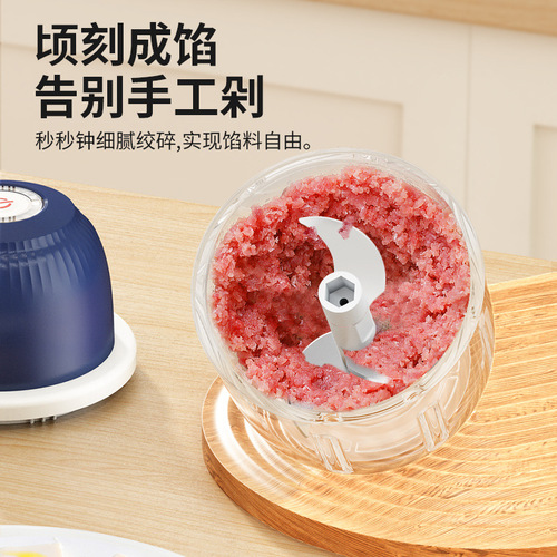 Panidi Electric Garlic Container 350ML Glass Cup Garlic Masher Garlic Paste Machine Shipment Included