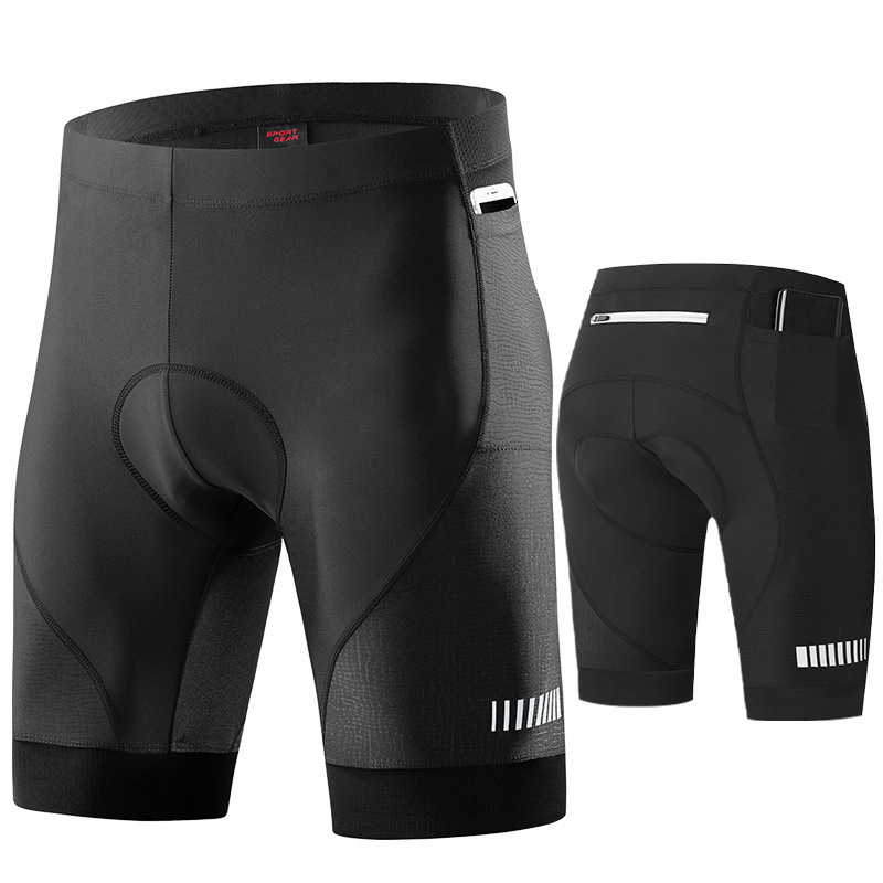 Summer Men's Cycling Shorts Quick-Drying Breathable 4D Elastic Cushion Bicycle Reflective Cycling Shorts Summer Men's Cycling Shorts Quick-Drying Breathable 4D Elastic Cushion Bicycle Reflective Cycling Shorts