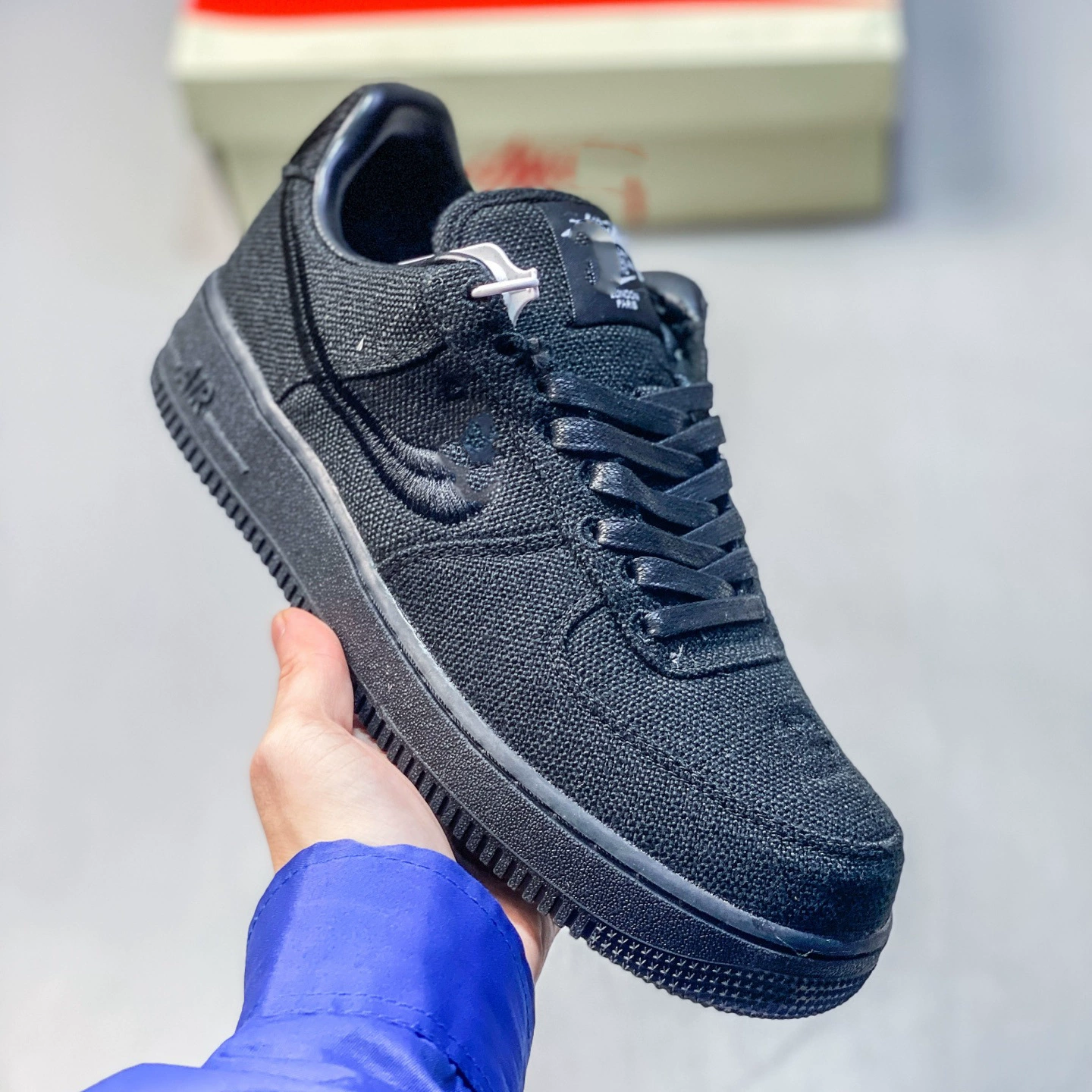 Pure Original Af1 Joint Stu Valentine's Day Air Force One Sneakers Versatile Breathable Wear-Resistant Casual Men's and Women's Sports Shoes