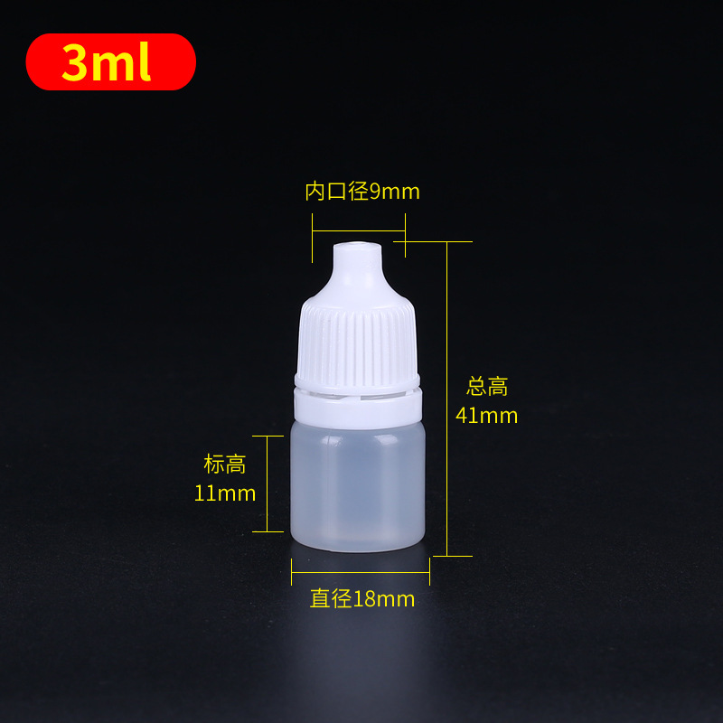 Botellas Goteros 5–50 ml — Botella Plástica con Tapa Antirrobo