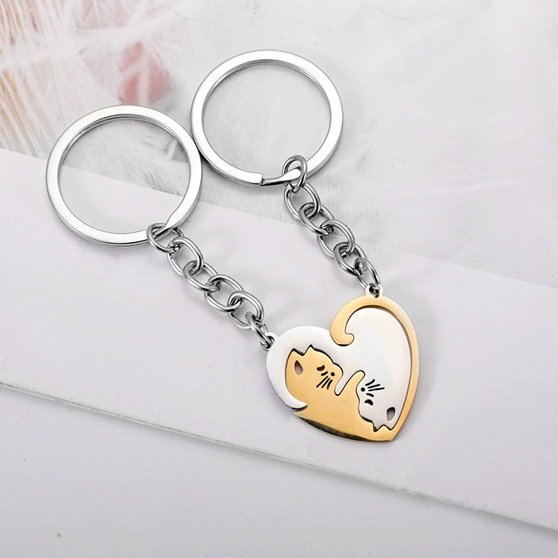 Зажим для ключей из нержавеющей стали с молнией, без wholesale?