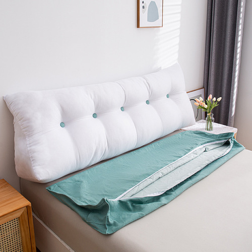 Korean Fleece Triangular Pillow Bedside Large Pillow Removable Tatami Sofa Pillow Cross-border One-Time Dropshipping