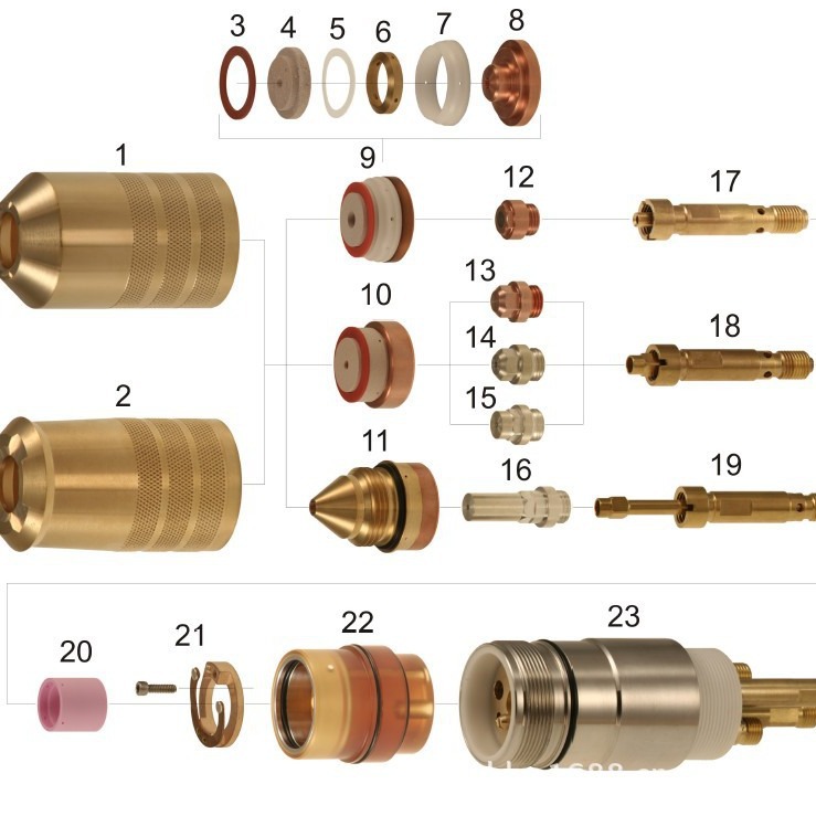 ESAB伊萨PT36等离子切割机配件