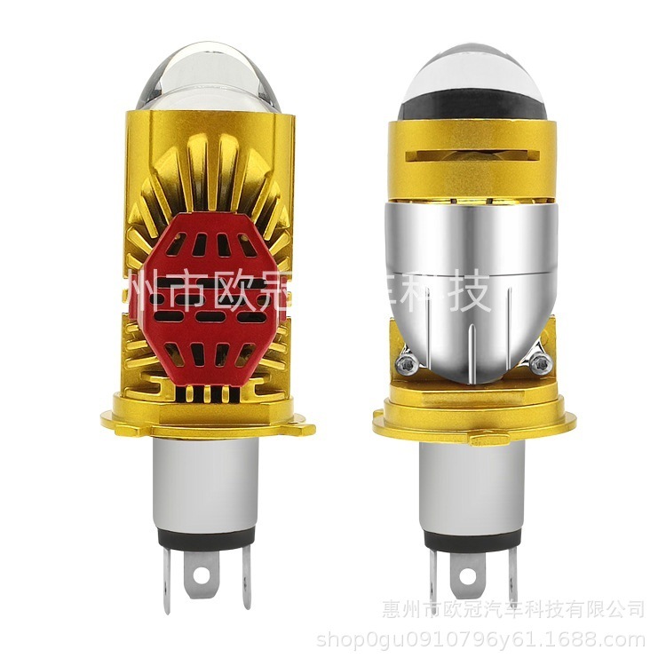 厂家直销直插远近光一体汽车车灯防水聚光前照灯H4led车跨境专供|undefined