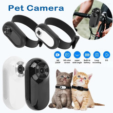 跨境宠物项圈摄像头拇指相机高清HD便携骑行运动摄像机宠物记录仪