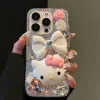 Luxury rhinestone KT cat