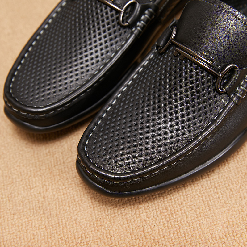 Herren Freizeitschuhe Aus Echtem Leder, Bequem Und Atmungsaktiv_voghion.com