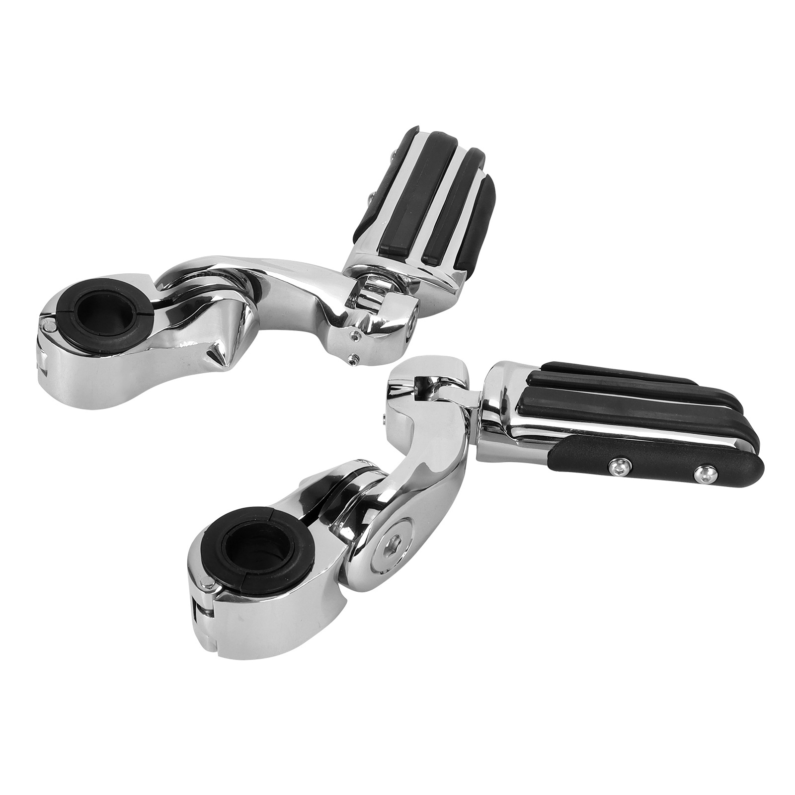 Harley Motorcycle Suitable for Glide Dual-Light Road Cruiser Flagship Model Modified with Guard Bars and Foot Pegs