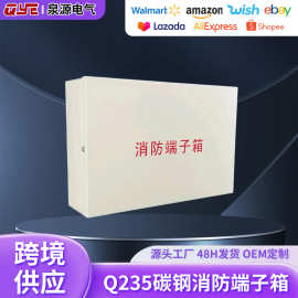 Q235碳钢消防端子箱 工程用消防弱电接线箱 室内室外布线分线箱