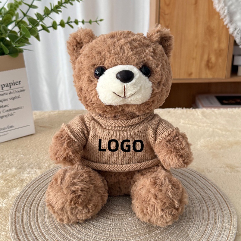 Logo imprimible Teddy Bear Teddy Bear DIY impresión de muñecas de regalo de la compañía de juguetes de peluche