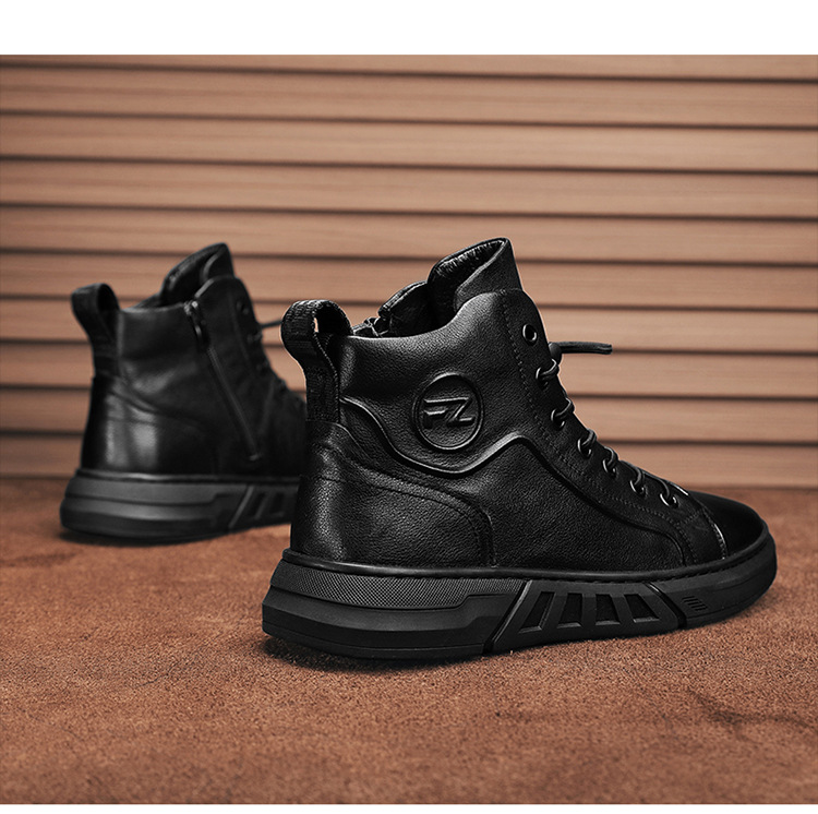 Fashionable high-top sneakers