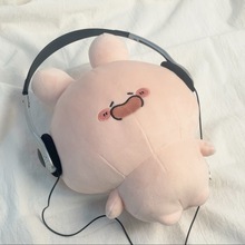 跨境阿莎咪米玩偶asamimi粉色兔子公仔儿童毛绒玩具睡觉抱枕批发