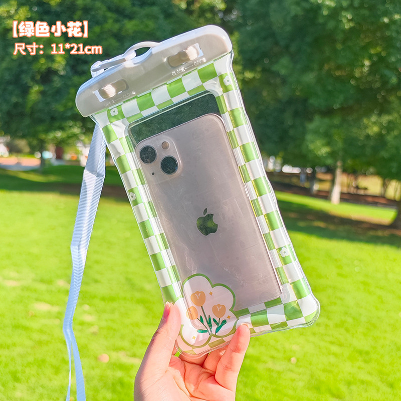 水中撮影エアバッグ携帯電話防水袋温泉水泳携帯電話汎用タッチパネル浮潜防水カバー|undefined