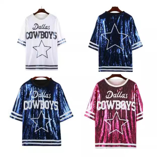 Quality Spot Five-Pointed Star Letter Embroidery European and American Sequined Shirt Rugby Team Uniform Uniform Sequined Shirt Quality Spot Five-Pointed Star Letter Embroidery European and American Sequined Shirt Rugby Team Uniform Uniform Sequined Shirt