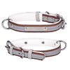 Protective retroreflective comfortable choker engraved with leash, anti-lost