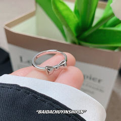 Minimalist and Unique Design Ring for Women - 2023 Trendy, Personality-Focused, Open Finger Style, High-End, Lightweight Luxury Friendship Ring