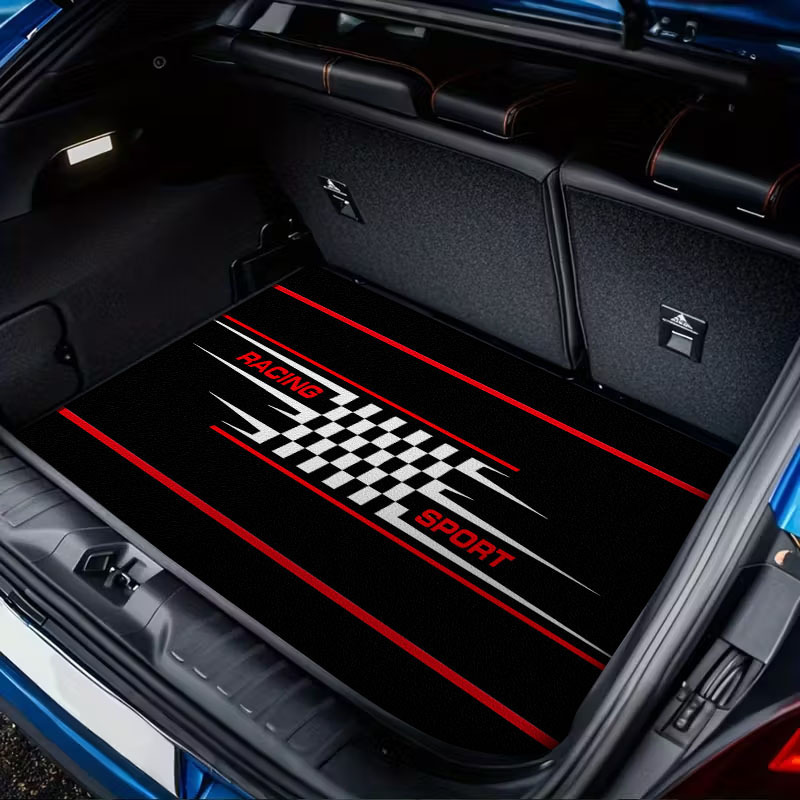 Trendy and Cool Car Trunk Cargo Protection Mat, Futuristic Tech-Style Outdoor Dining Mat, Cross-Border Bestseller