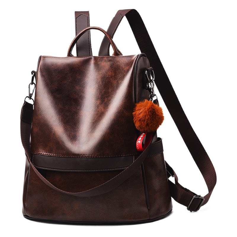 〖Bolsos de Mujer Transfronterizos〗 Mochila Escolar de Gran Capacidad 2025, Nueva Mochila de Cuero Suave, Versátil y Moderna