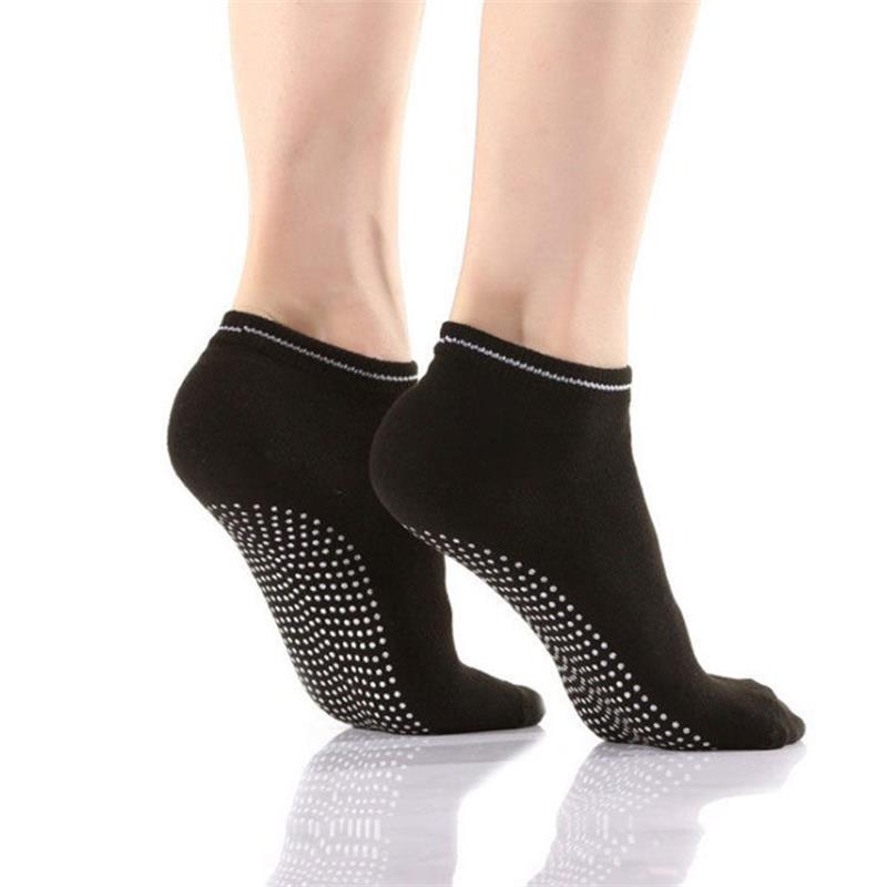 Women's non-slip socks, yoga socks, candy-colored dotted sports boat socks, morning classroom non-slip floor socks, trampoline socks
