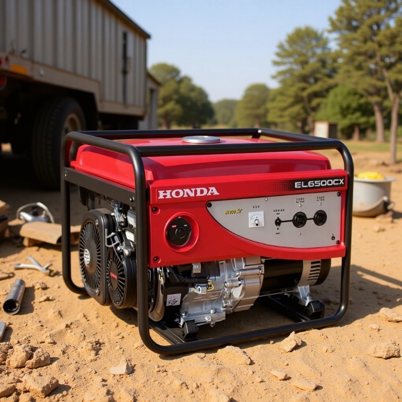 5KW电启动本田汽油发电机 EL6500CXS 本田发电机EL6500CXS