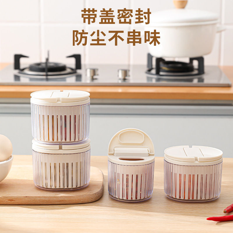 新しい冷蔵庫の新鮮な箱の防塵ネギのニンニクの収納箱の調味料の密封箱の果物は水切りかごの乾燥した果物の箱を洗います。|undefined