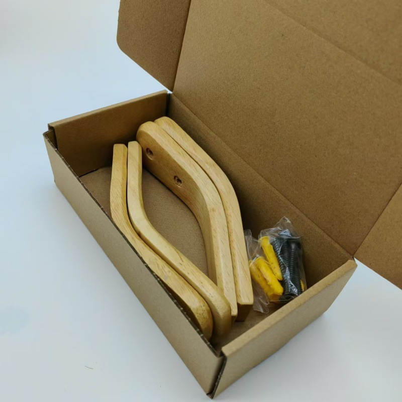 Suministro directo de fábrica creativo gancho de madera maciza pasillo de la pared del hogar de madera gancho de abrigo gancho de montaje gancho de sala