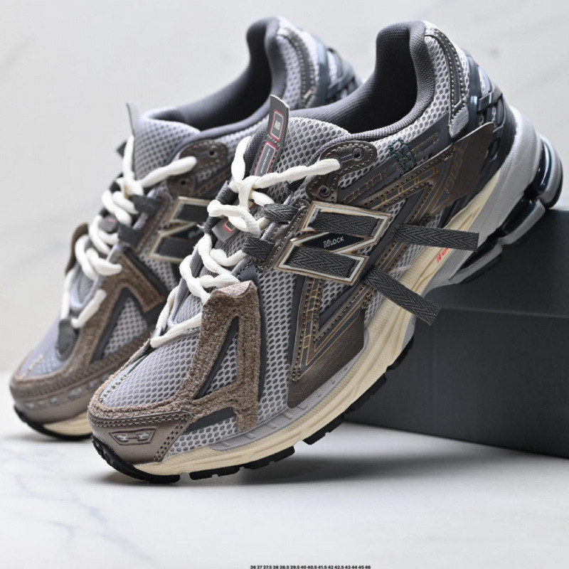 Original Nb1906A Functional Dad Shoes Retro Deconstructed Style Small Wing Running Shoes Breathable Height-Increasing Couple Running Shoes
