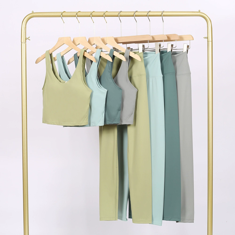 LULU спортивный жилет с девятью укорочениями набор бюстгальтеров с обнаженной спинкой