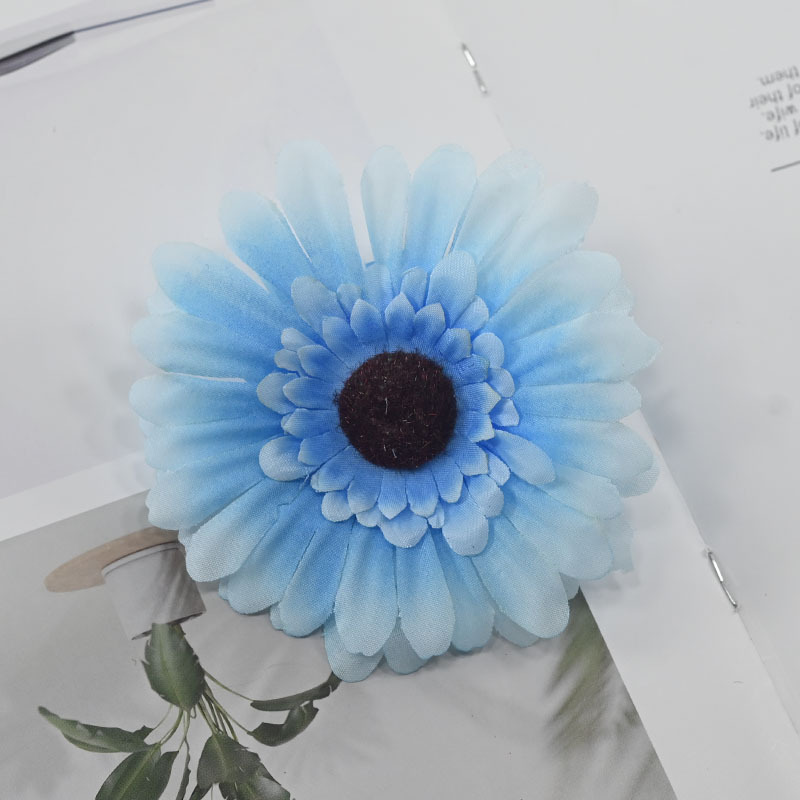 파란색