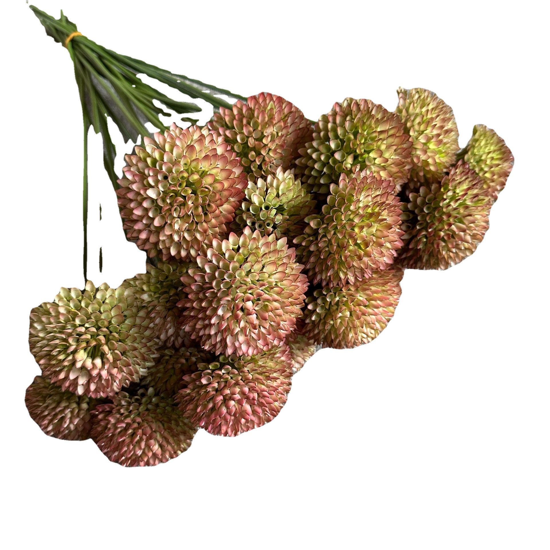 Panal de frutas flor artificial Camino de plomo techo fondo de la boda decoración del hotel arreglo floral fila decoración del hogar flor artificial