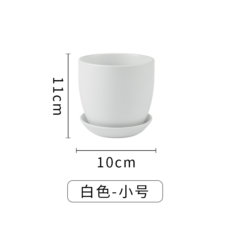 ↤↤↤작은 화분 흰색 원형 ↦=>=>=>