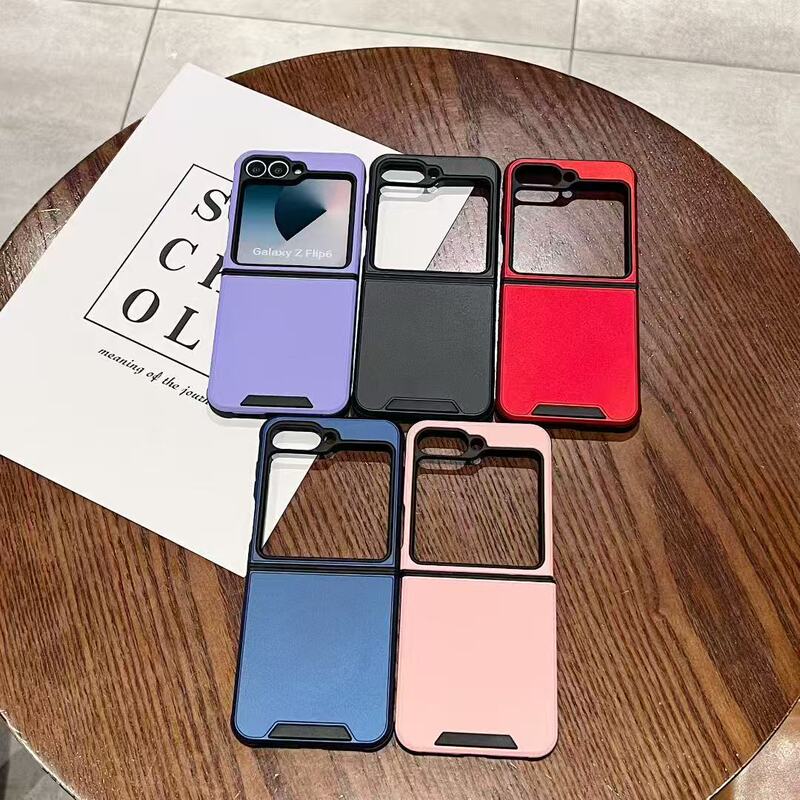 Suitable for Samsung Galaxy Z Flip6 Navigator Color Folding and Retractable Two-In-One Mobile Phone Protective Case