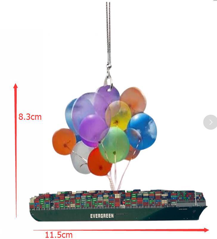 CAT CAR COLGANTE ORNAMENTO colgante de tortuga colgante de COCHE globo colgante de GATO volador