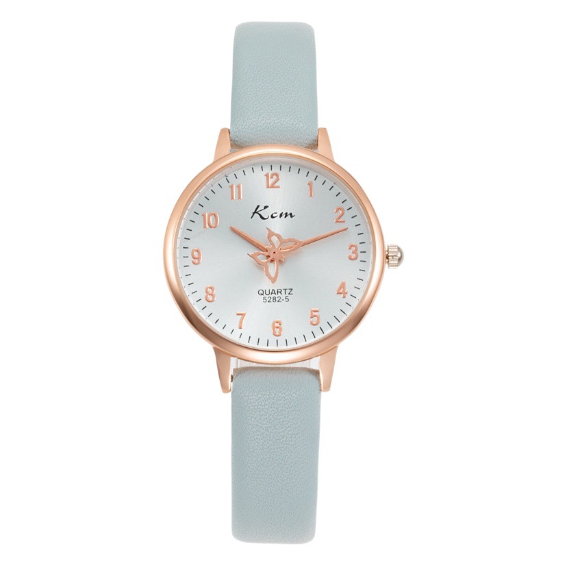 Rotating butterfly pointer watch female students waterproof fashion trend personality simple junior high school students wholesale
