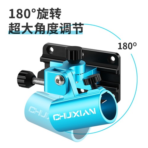 Fishing box three-piece set aluminum-magnesium alloy universal adjustable corner turret rack fish guard rack bait tray rack fishing box accessories
