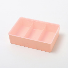 三格内衣裤包装盒厂家现货包邮儿童女士内裤透明盖分格收纳包装盒