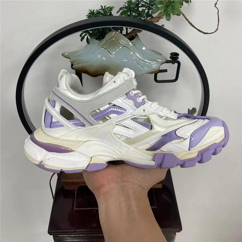 纯原批发巴黎四代老爹鞋track2.0情侣潮流运动跑步鞋男女透气百搭|undefined
