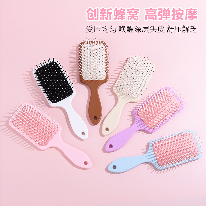 Nuevo cabello doméstico de damas gran tabla airbag pein de masaje cabelludo pein de cabello airbag pein