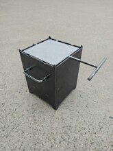 加厚家庭版木炭款翻板烧饼炉小型转板打饼炉具多用煮茶烧水小火炉