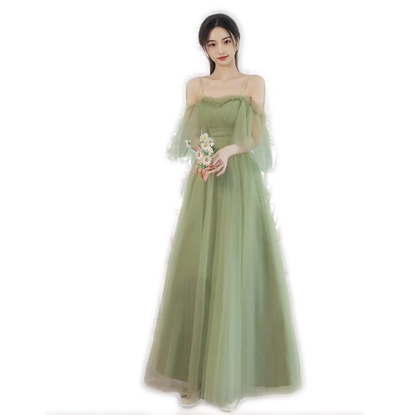 Spring bridesmaid dress