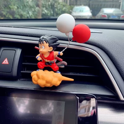 Car ornaments Air Vent Clip Ornament Aromatherapy - red-wukong-red-and-white-balloon-air-outlet-aromatherapy