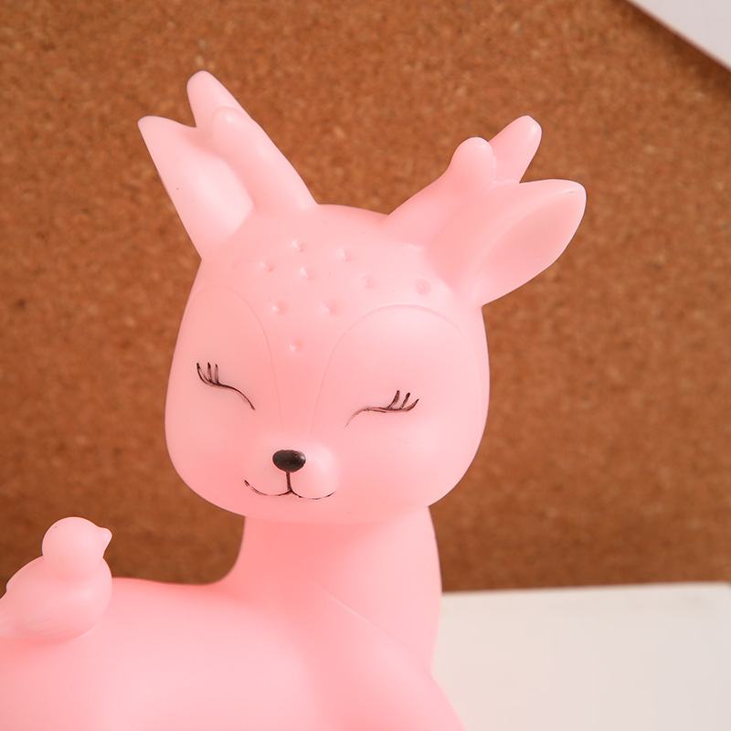 龍年新年創意小夜燈搪膠發光玩具宿舍氛圍夜燈夜市擺攤兒童禮品